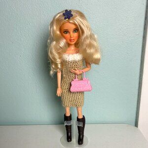 2009 Spin Master Ltd LIV 12" Doll #00524MPG  Articulated  Handmade Dress